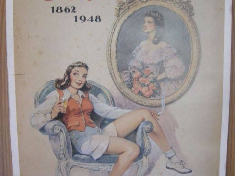 PUBBLICITA' BACARDI 1948