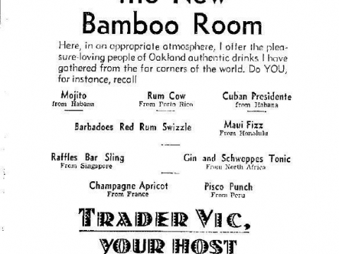 TRADER VIC BAMBOO ROOM